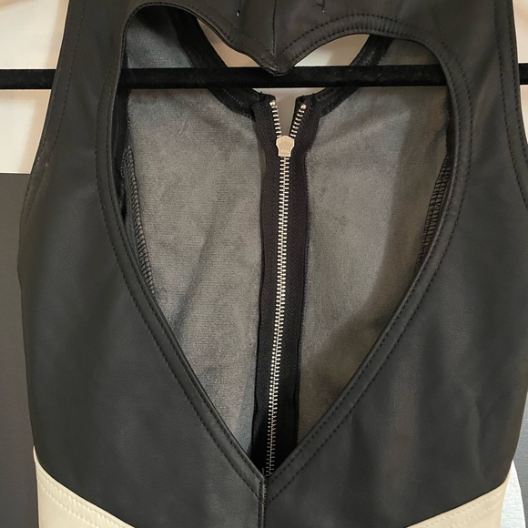 Revice Hollywood Heartthrob Sleeveless Viral Faux-Leather Jumpsuit - Picture 8 of 12